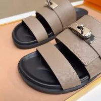Cheap Hermes Slippers For Men #1356958 Replica Wholesale [$56.00 USD] [ITEM#1356958] on Replica Hermes Slippers