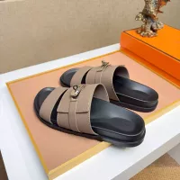 Cheap Hermes Slippers For Men #1356958 Replica Wholesale [$56.00 USD] [ITEM#1356958] on Replica Hermes Slippers