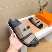 Cheap Hermes Slippers For Men #1356958 Replica Wholesale [$56.00 USD] [ITEM#1356958] on Replica Hermes Slippers