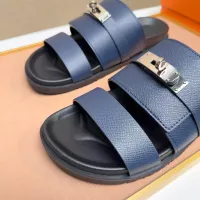 Cheap Hermes Slippers For Men #1356961 Replica Wholesale [$56.00 USD] [ITEM#1356961] on Replica Hermes Slippers