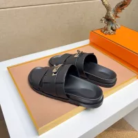 Cheap Hermes Slippers For Men #1356966 Replica Wholesale [$56.00 USD] [ITEM#1356966] on Replica Hermes Slippers