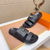 Cheap Hermes Slippers For Men #1356966 Replica Wholesale [$56.00 USD] [ITEM#1356966] on Replica Hermes Slippers