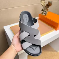 Cheap Hermes Slippers For Men #1356969 Replica Wholesale [$56.00 USD] [ITEM#1356969] on Replica Hermes Slippers