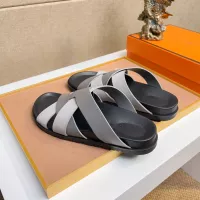 Cheap Hermes Slippers For Men #1356969 Replica Wholesale [$56.00 USD] [ITEM#1356969] on Replica Hermes Slippers