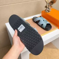 Cheap Hermes Slippers For Men #1356972 Replica Wholesale [$56.00 USD] [ITEM#1356972] on Replica Hermes Slippers