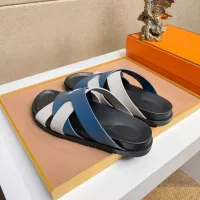 Cheap Hermes Slippers For Men #1356974 Replica Wholesale [$56.00 USD] [ITEM#1356974] on Replica Hermes Slippers