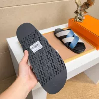 Cheap Hermes Slippers For Men #1356974 Replica Wholesale [$56.00 USD] [ITEM#1356974] on Replica Hermes Slippers