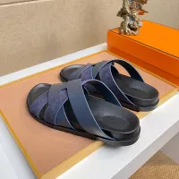 Cheap Hermes Slippers For Men #1356976 Replica Wholesale [$56.00 USD] [ITEM#1356976] on Replica Hermes Slippers