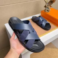 Cheap Hermes Slippers For Men #1356976 Replica Wholesale [$56.00 USD] [ITEM#1356976] on Replica Hermes Slippers