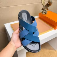 Cheap Hermes Slippers For Men #1356978 Replica Wholesale [$56.00 USD] [ITEM#1356978] on Replica Hermes Slippers