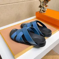 Cheap Hermes Slippers For Men #1356978 Replica Wholesale [$56.00 USD] [ITEM#1356978] on Replica Hermes Slippers