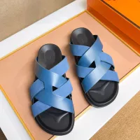 Cheap Hermes Slippers For Men #1356978 Replica Wholesale [$56.00 USD] [ITEM#1356978] on Replica Hermes Slippers