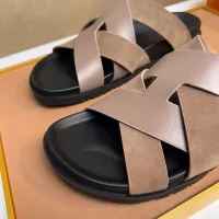 Cheap Hermes Slippers For Men #1356980 Replica Wholesale [$56.00 USD] [ITEM#1356980] on Replica Hermes Slippers