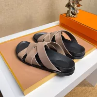 Cheap Hermes Slippers For Men #1356980 Replica Wholesale [$56.00 USD] [ITEM#1356980] on Replica Hermes Slippers
