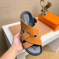 Cheap Hermes Slippers For Men #1356982 Replica Wholesale [$56.00 USD] [ITEM#1356982] on Replica Hermes Slippers