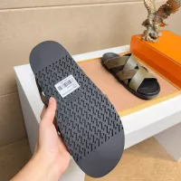 Cheap Hermes Slippers For Men #1356990 Replica Wholesale [$56.00 USD] [ITEM#1356990] on Replica Hermes Slippers