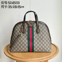 Cheap Gucci AAA Quality Handbags For Women #1356991 Replica Wholesale [$82.00 USD] [ITEM#1356991] on Replica Gucci AAA Quality Handbags