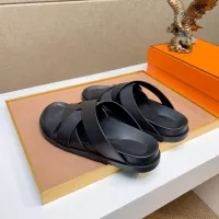 Cheap Hermes Slippers For Men #1357002 Replica Wholesale [$56.00 USD] [ITEM#1357002] on Replica Hermes Slippers