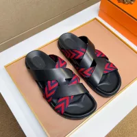 Cheap Hermes Slippers For Men #1357005 Replica Wholesale [$56.00 USD] [ITEM#1357005] on Replica Hermes Slippers