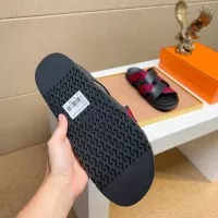 Cheap Hermes Slippers For Men #1357005 Replica Wholesale [$56.00 USD] [ITEM#1357005] on Replica Hermes Slippers