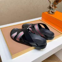 Cheap Hermes Slippers For Men #1357007 Replica Wholesale [$56.00 USD] [ITEM#1357007] on Replica Hermes Slippers