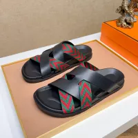 Cheap Hermes Slippers For Men #1357009 Replica Wholesale [$56.00 USD] [ITEM#1357009] on Replica Hermes Slippers