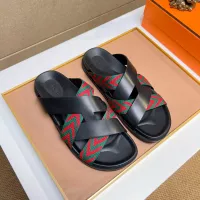 Cheap Hermes Slippers For Men #1357009 Replica Wholesale [$56.00 USD] [ITEM#1357009] on Replica Hermes Slippers