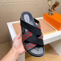 Cheap Hermes Slippers For Men #1357009 Replica Wholesale [$56.00 USD] [ITEM#1357009] on Replica Hermes Slippers