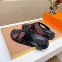 Cheap Hermes Slippers For Men #1357009 Replica Wholesale [$56.00 USD] [ITEM#1357009] on Replica Hermes Slippers