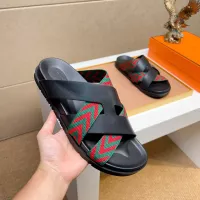 Cheap Hermes Slippers For Men #1357009 Replica Wholesale [$56.00 USD] [ITEM#1357009] on Replica Hermes Slippers