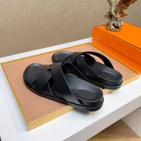 Cheap Hermes Slippers For Women #1357014 Replica Wholesale [$56.00 USD] [ITEM#1357014] on Replica Hermes Slippers