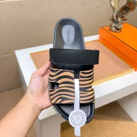 Cheap Hermes Slippers For Men #1357047 Replica Wholesale [$56.00 USD] [ITEM#1357047] on Replica Hermes Slippers