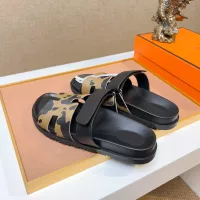 Cheap Hermes Slippers For Men #1357053 Replica Wholesale [$56.00 USD] [ITEM#1357053] on Replica Hermes Slippers