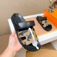 Cheap Hermes Slippers For Men #1357053 Replica Wholesale [$56.00 USD] [ITEM#1357053] on Replica Hermes Slippers