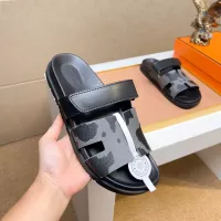Cheap Hermes Slippers For Men #1357058 Replica Wholesale [$56.00 USD] [ITEM#1357058] on Replica Hermes Slippers