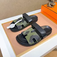 Cheap Hermes Slippers For Men #1357063 Replica Wholesale [$56.00 USD] [ITEM#1357063] on Replica Hermes Slippers