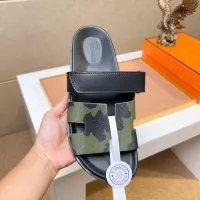 Cheap Hermes Slippers For Men #1357063 Replica Wholesale [$56.00 USD] [ITEM#1357063] on Replica Hermes Slippers