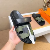 Cheap Hermes Slippers For Men #1357063 Replica Wholesale [$56.00 USD] [ITEM#1357063] on Replica Hermes Slippers
