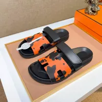 Cheap Hermes Slippers For Men #1357073 Replica Wholesale [$56.00 USD] [ITEM#1357073] on Replica Hermes Slippers