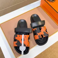 Cheap Hermes Slippers For Men #1357073 Replica Wholesale [$56.00 USD] [ITEM#1357073] on Replica Hermes Slippers