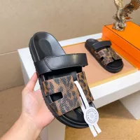 Cheap Hermes Slippers For Men #1357089 Replica Wholesale [$56.00 USD] [ITEM#1357089] on Replica Hermes Slippers
