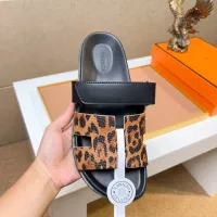 Cheap Hermes Slippers For Men #1357092 Replica Wholesale [$56.00 USD] [ITEM#1357092] on Replica Hermes Slippers