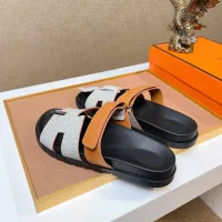 Cheap Hermes Slippers For Men #1357094 Replica Wholesale [$56.00 USD] [ITEM#1357094] on Replica Hermes Slippers