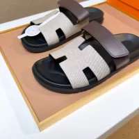 Cheap Hermes Slippers For Men #1357096 Replica Wholesale [$56.00 USD] [ITEM#1357096] on Replica Hermes Slippers