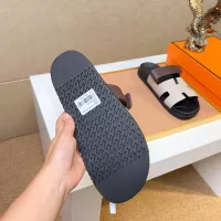 Cheap Hermes Slippers For Men #1357096 Replica Wholesale [$56.00 USD] [ITEM#1357096] on Replica Hermes Slippers