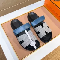 Cheap Hermes Slippers For Men #1357098 Replica Wholesale [$56.00 USD] [ITEM#1357098] on Replica Hermes Slippers