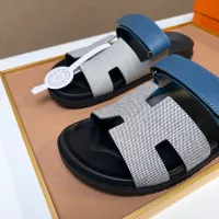 Cheap Hermes Slippers For Men #1357098 Replica Wholesale [$56.00 USD] [ITEM#1357098] on Replica Hermes Slippers