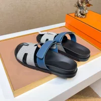 Cheap Hermes Slippers For Men #1357098 Replica Wholesale [$56.00 USD] [ITEM#1357098] on Replica Hermes Slippers