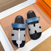 Cheap Hermes Slippers For Men #1357098 Replica Wholesale [$56.00 USD] [ITEM#1357098] on Replica Hermes Slippers