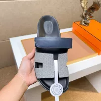 Cheap Hermes Slippers For Men #1357100 Replica Wholesale [$56.00 USD] [ITEM#1357100] on Replica Hermes Slippers